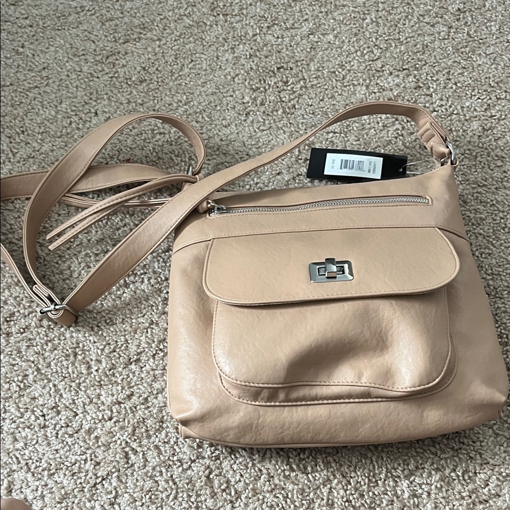 New! Bueno collection Tan Shoulder Bag